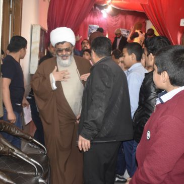 حضور امام جمعه محترم در مراسم جشن انقلاب در مدرسه شهید باهنر بهمن