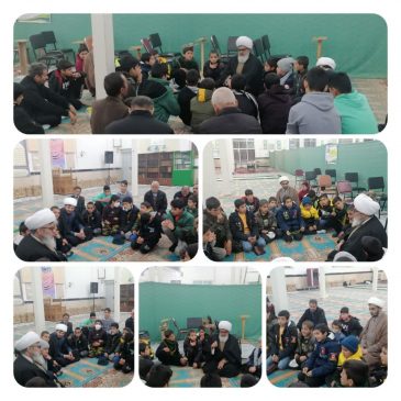 دیدار صمیمانه امام جمعه بهمن با نوجوانان فعال مسجد